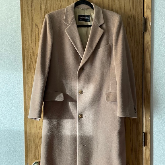 YSL Long peacoat